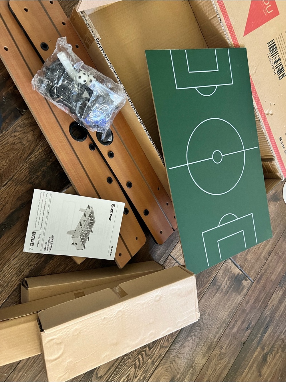 NIB Tabletop Foosball Soccer Game Family Game Room Fun Kids Adults Gift